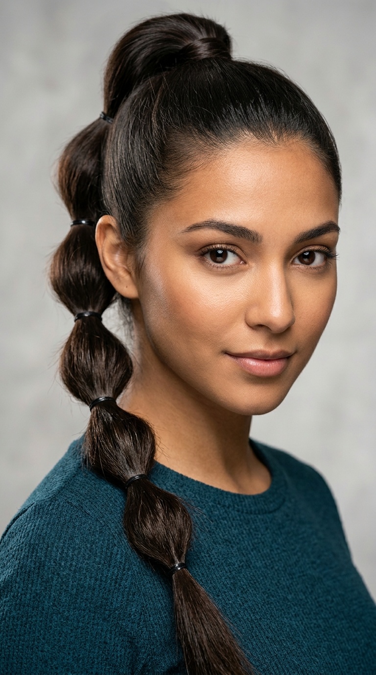 The Bubble Ponytail