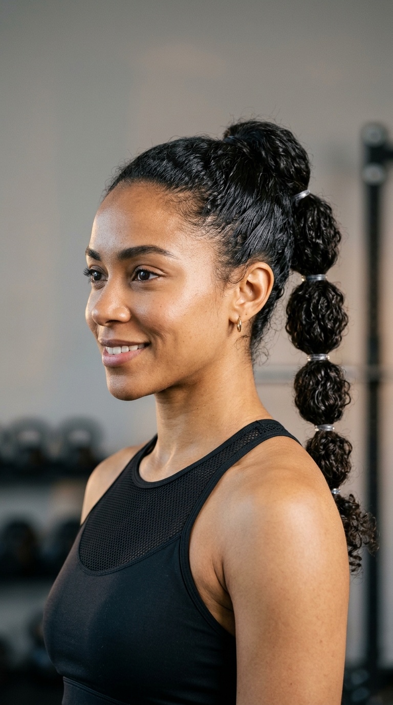 The Bubble Ponytail