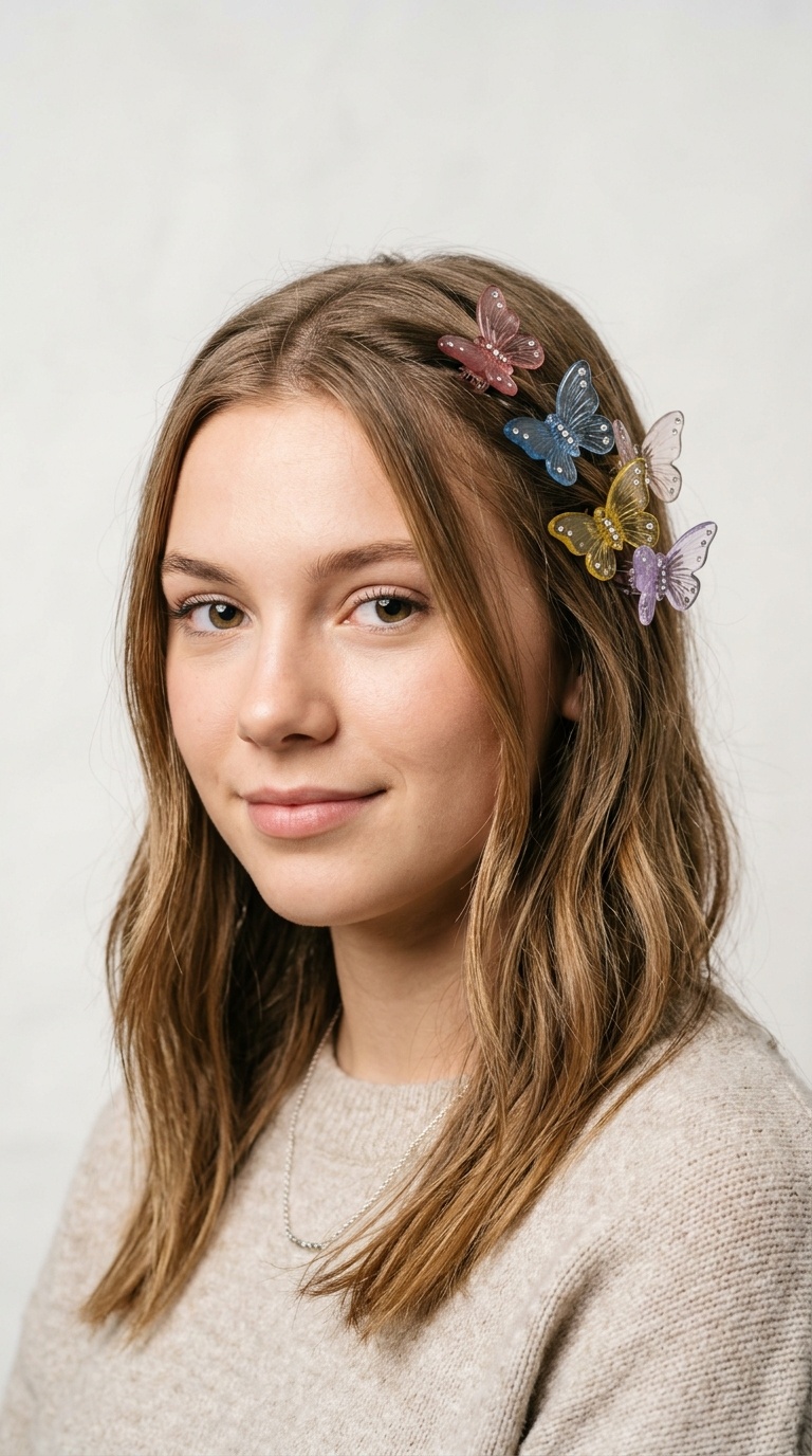 The Butterfly Clip Accent