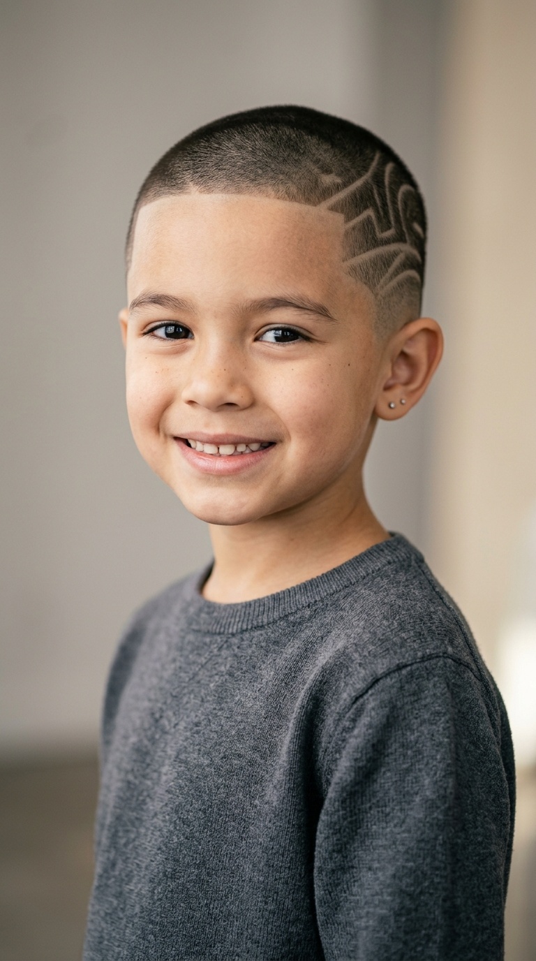 The Buzz Cut with Designs