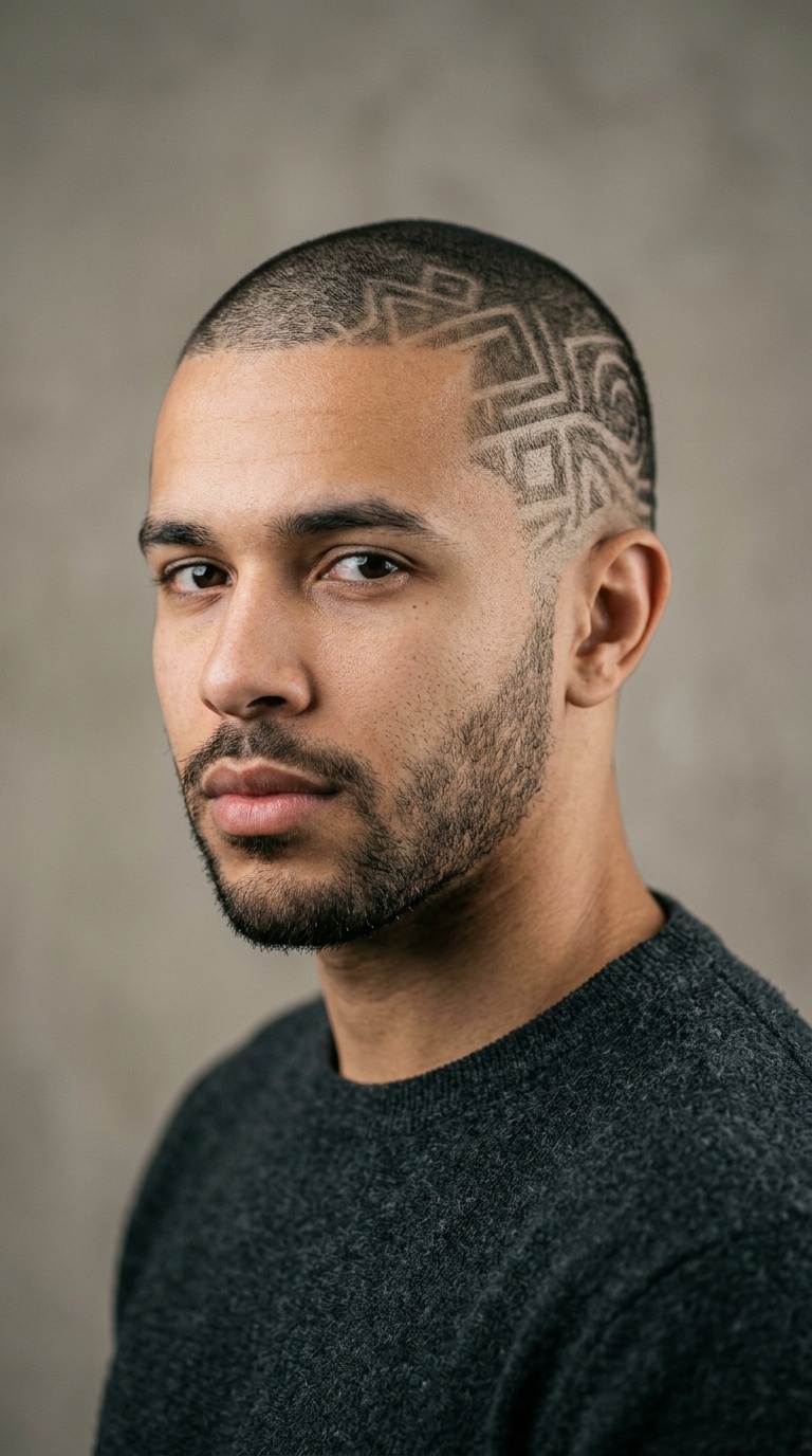 The Buzz Cut with Patterns