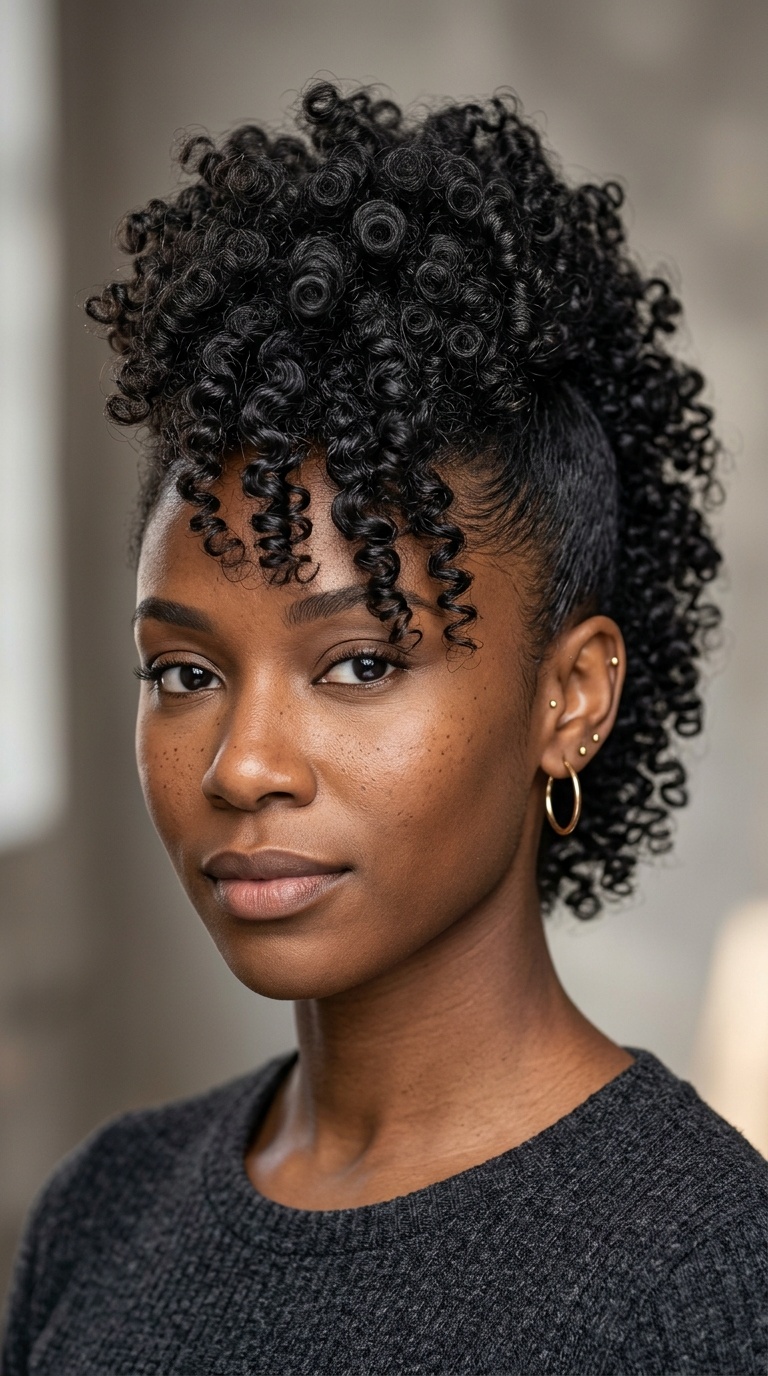 The Cascading Faux Hawk