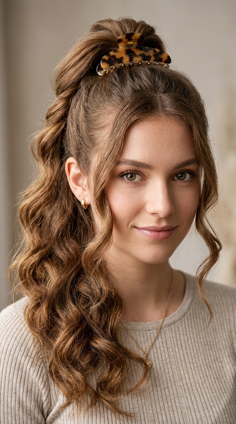 The Cascading Ponytail Twist