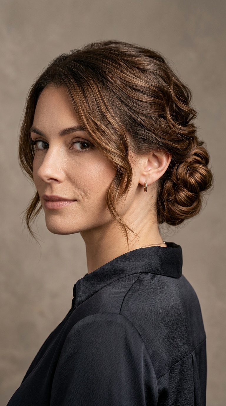 The Chignon with a Modern Twist