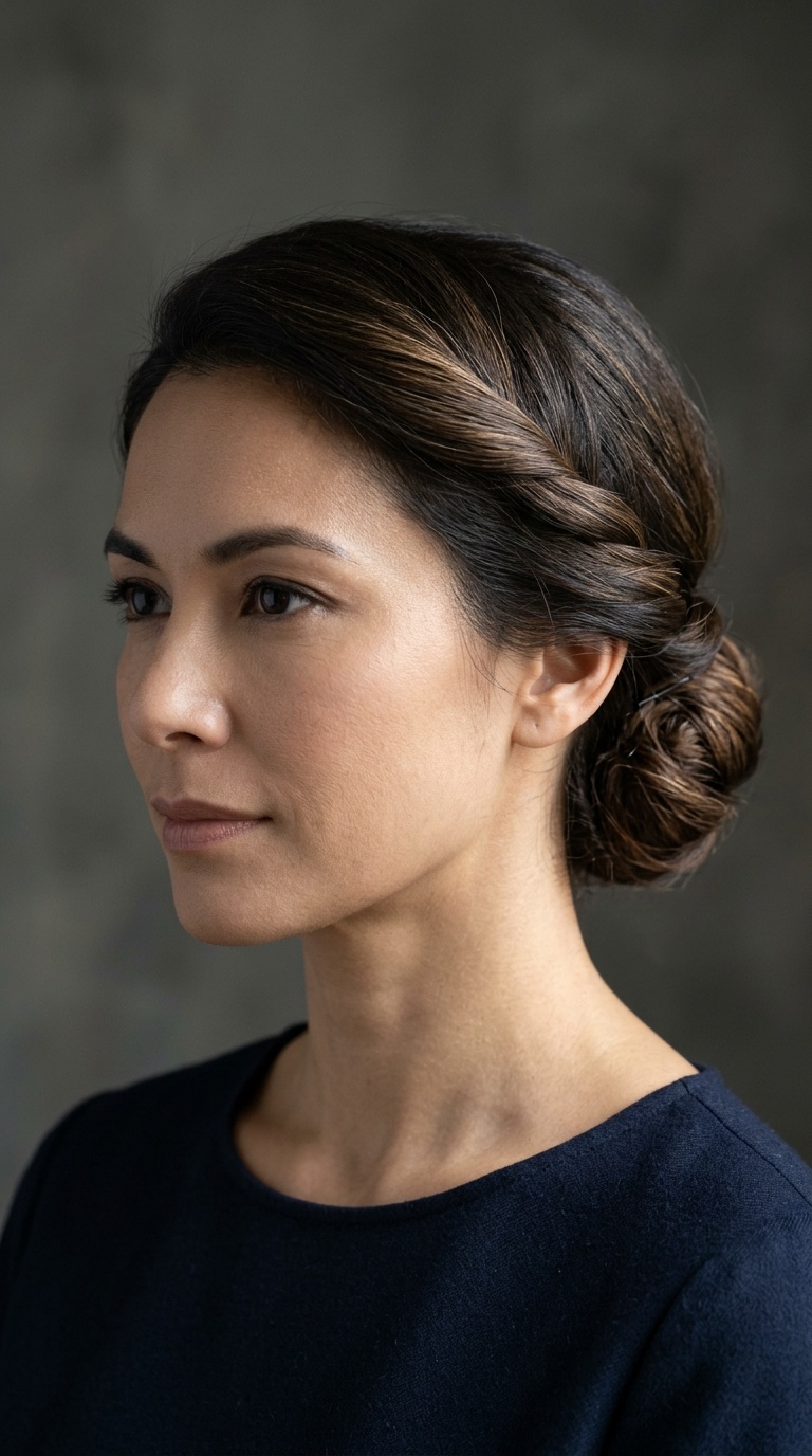 The Chignon with Side Twist