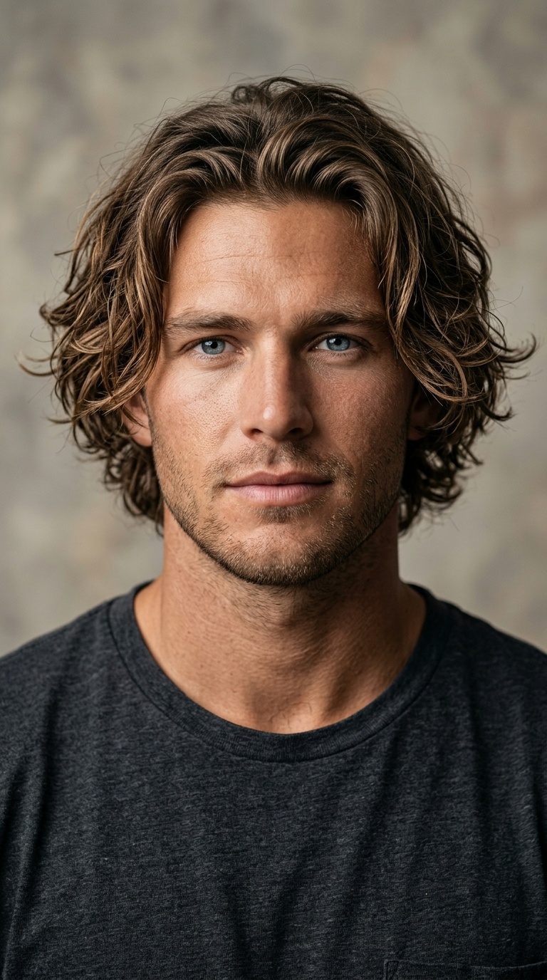 The Chin-Length Surf Bob