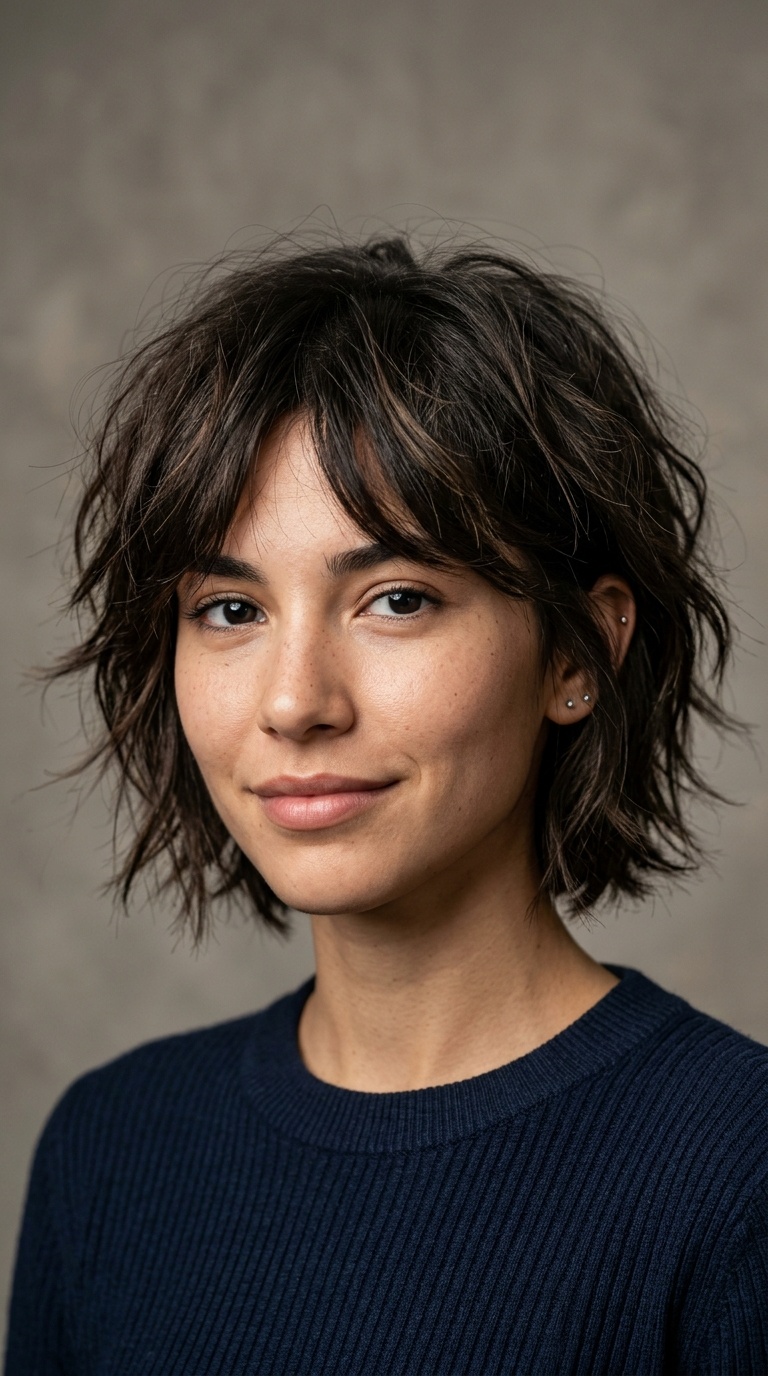 The Choppy French Bob