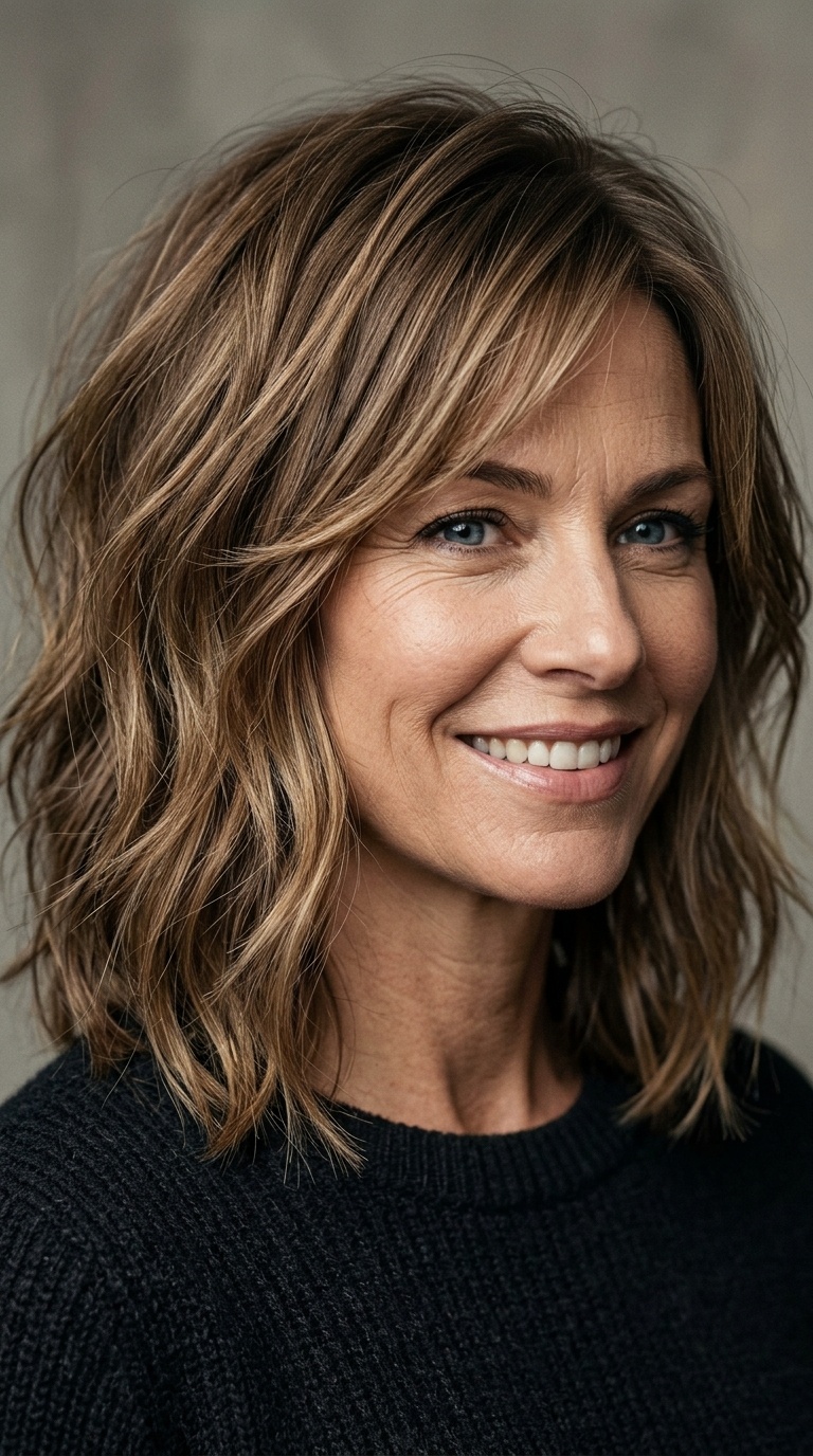 The Choppy Long Bob