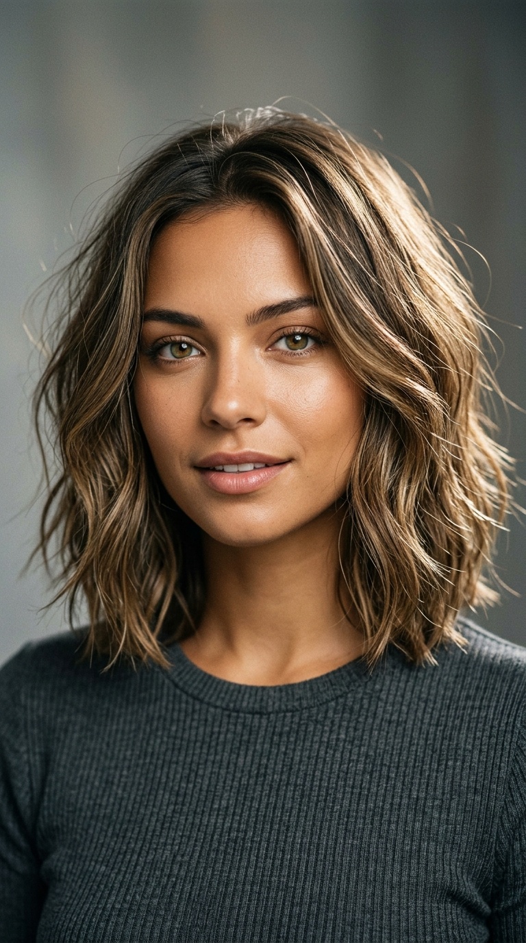 The Choppy Messy Lob