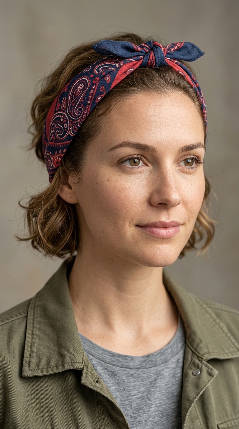 The Classic Bandana Wrap