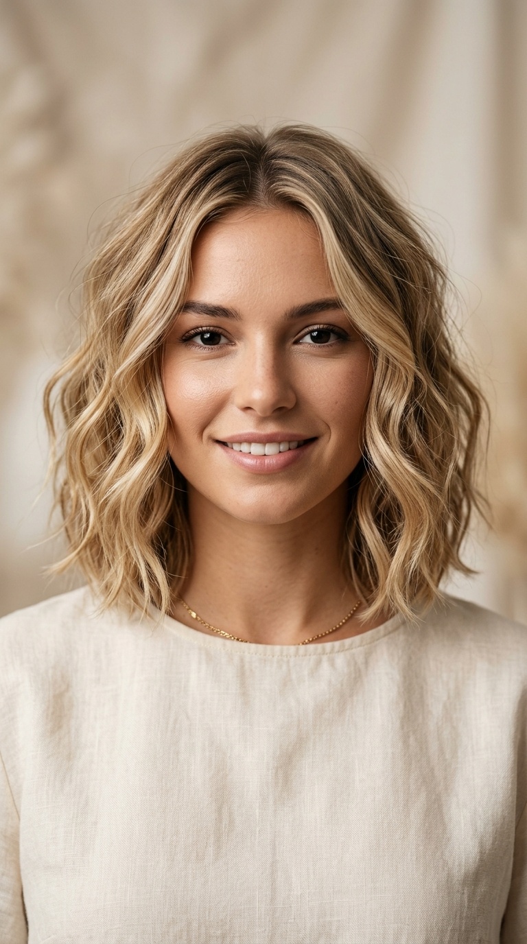 The Classic Beachy Bob