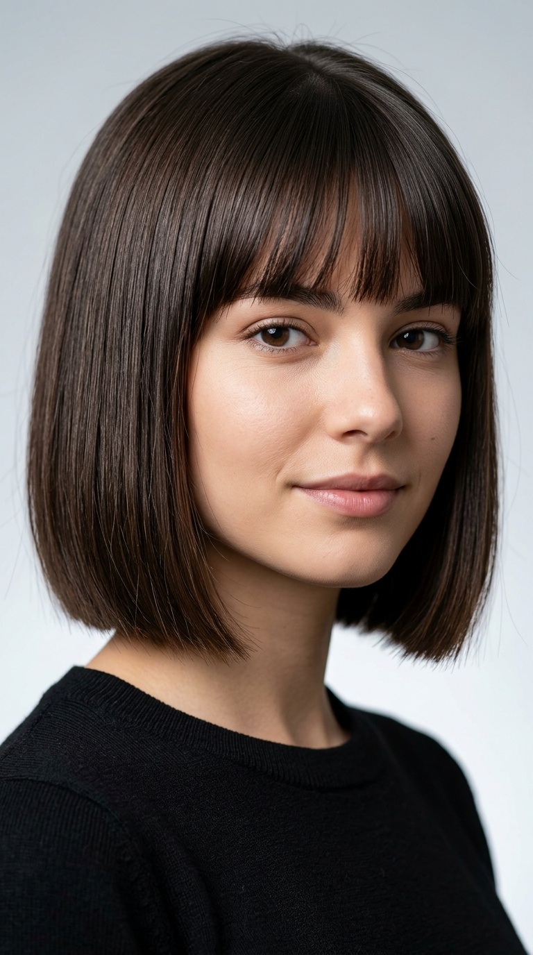 The Classic Blunt Bob