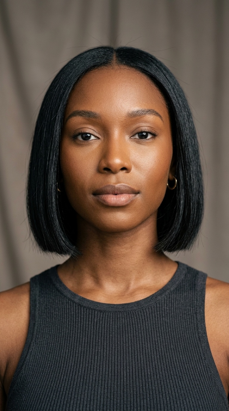 The Classic Blunt Cut Bob
