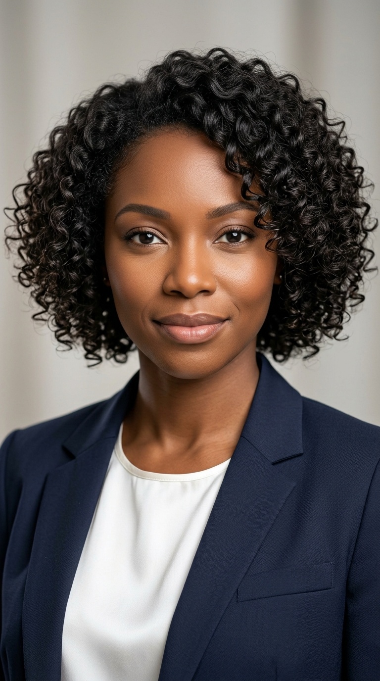 The Classic Curly Bob