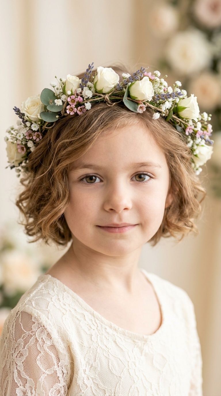 The Classic Floral Crown