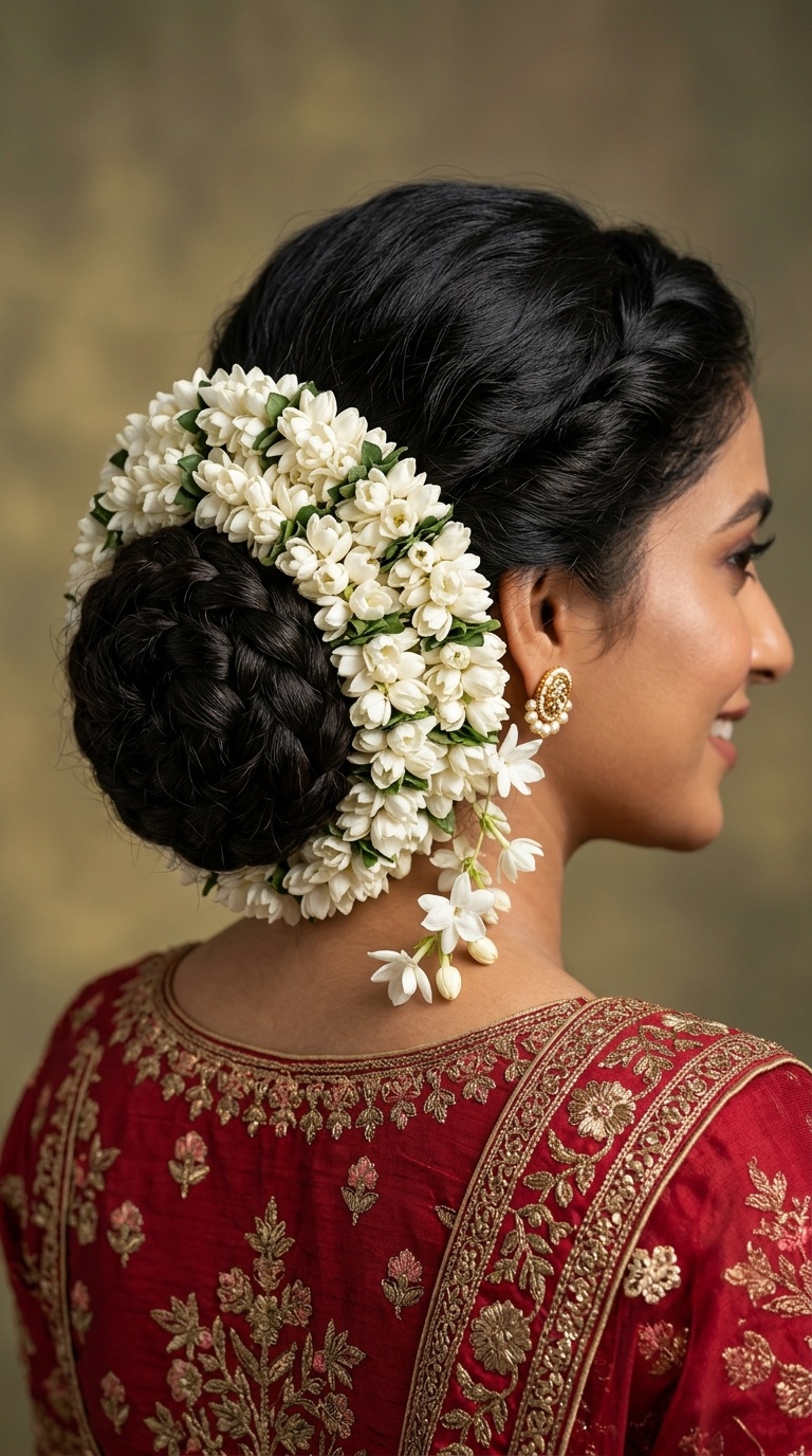 The Classic Gajra Bun