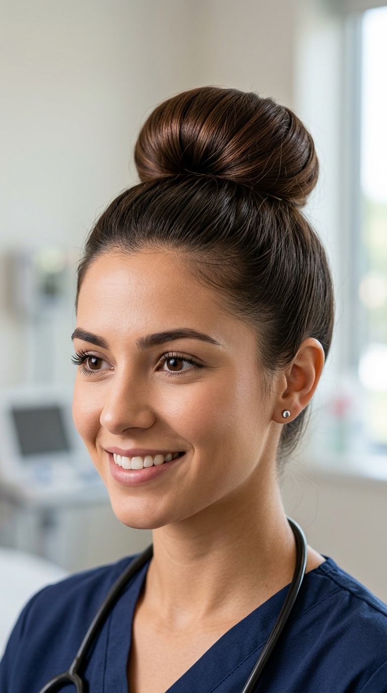 The Classic High Ballerina Bun