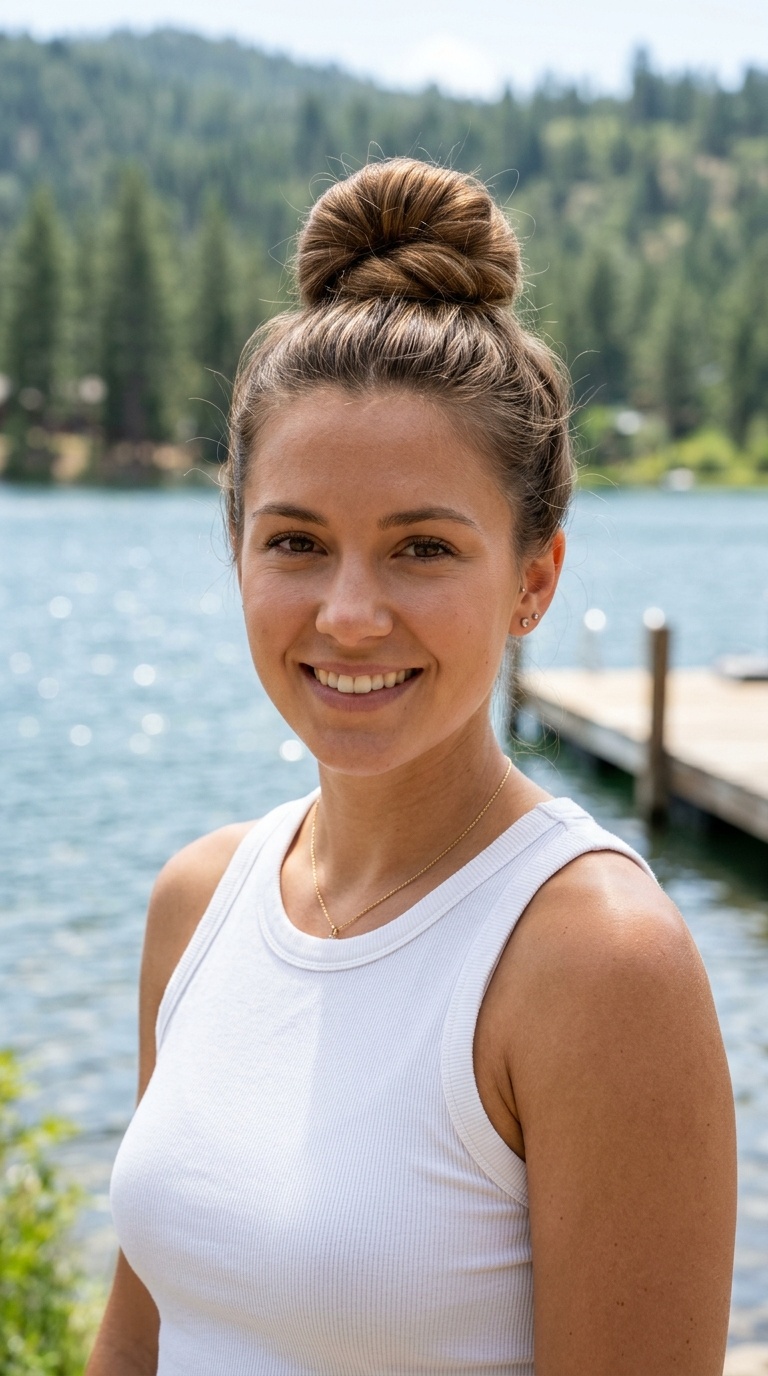 The Classic High Bun