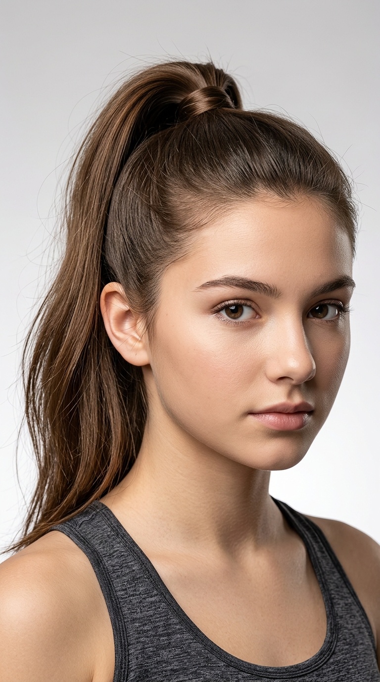 The Classic High Ponytail