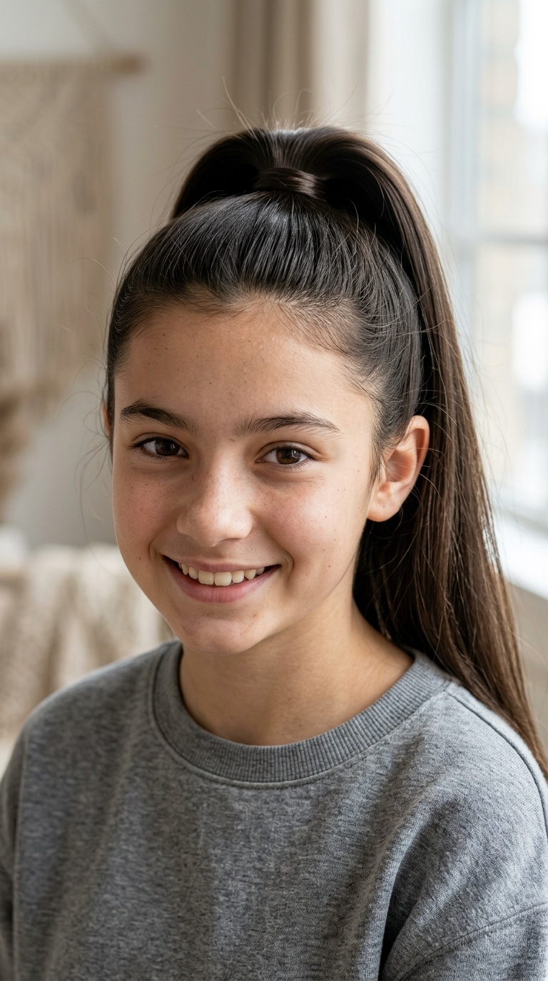 The Classic High Ponytail