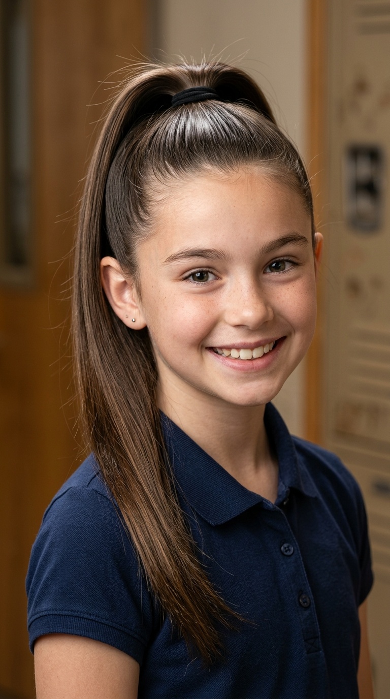 The Classic High Ponytail