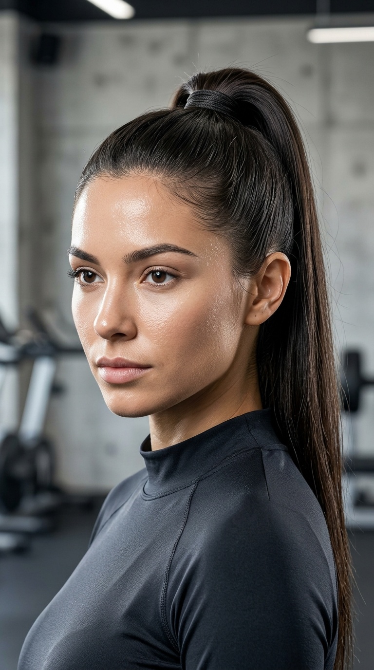 The Classic High Ponytail