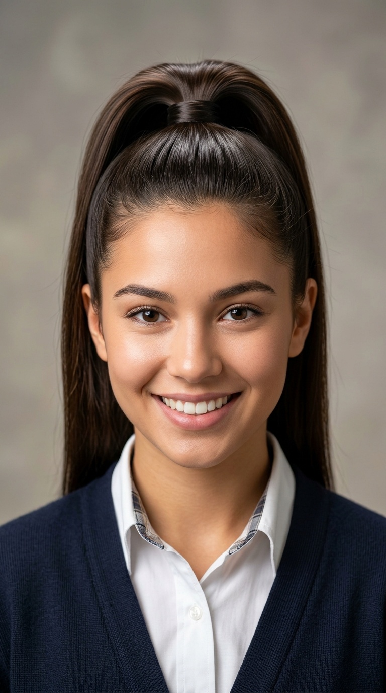 The Classic High Ponytail