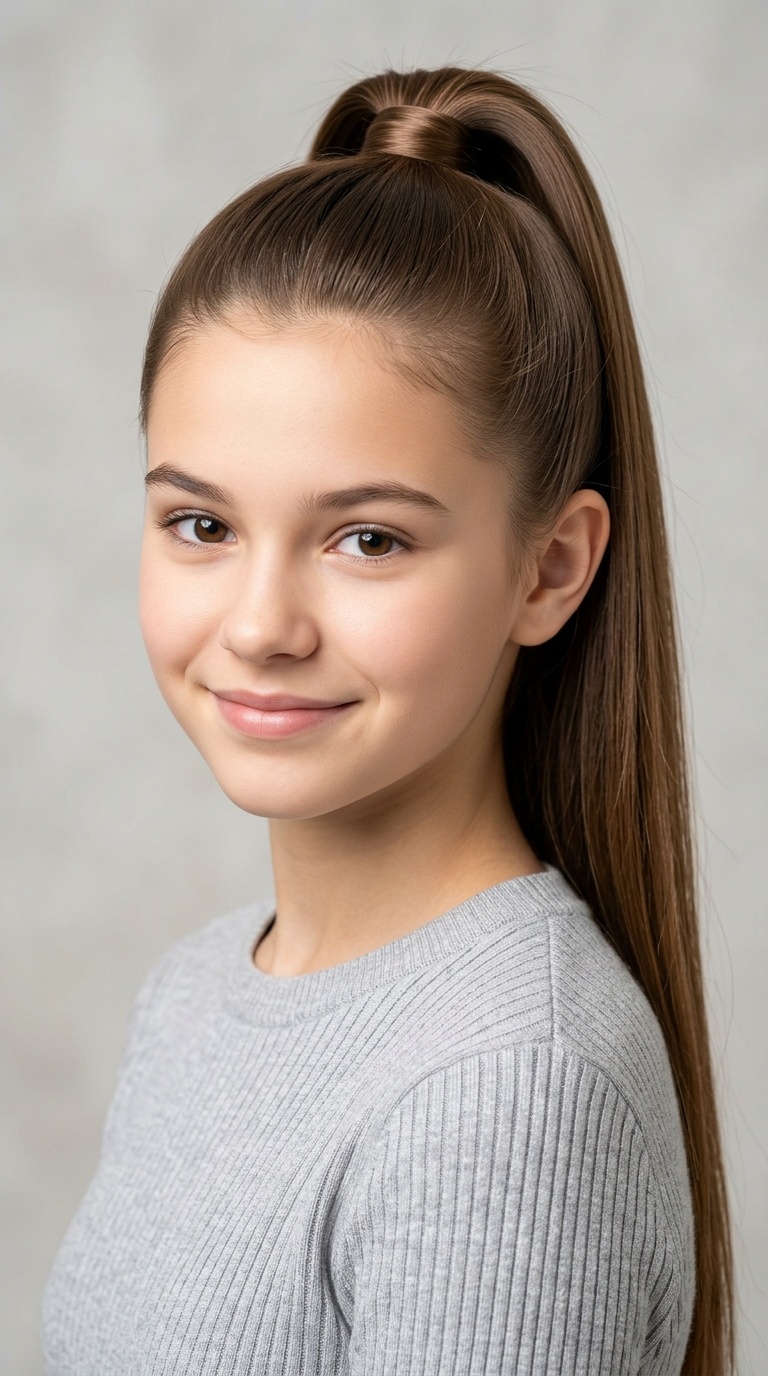 The Classic High Ponytail