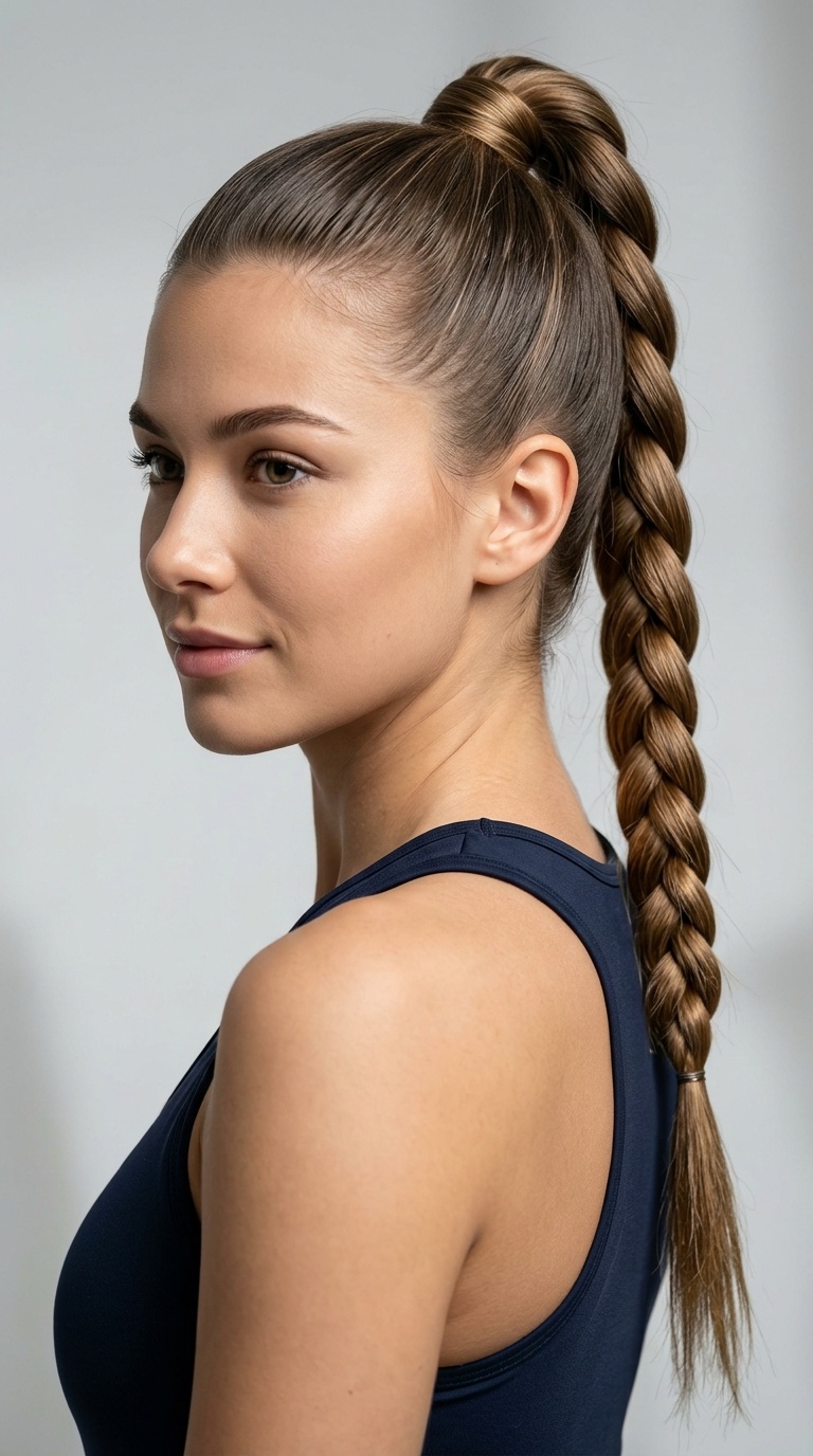 The Classic High Three-Strand Braid