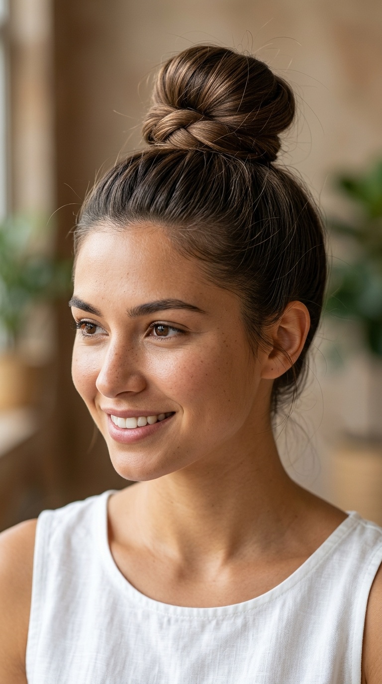 The Classic High Top Knot