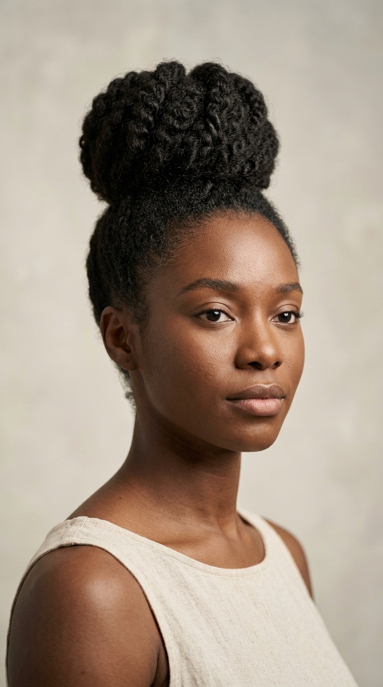 The Classic High Top Knot