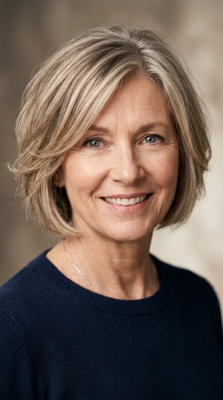 The Classic Layered Bob