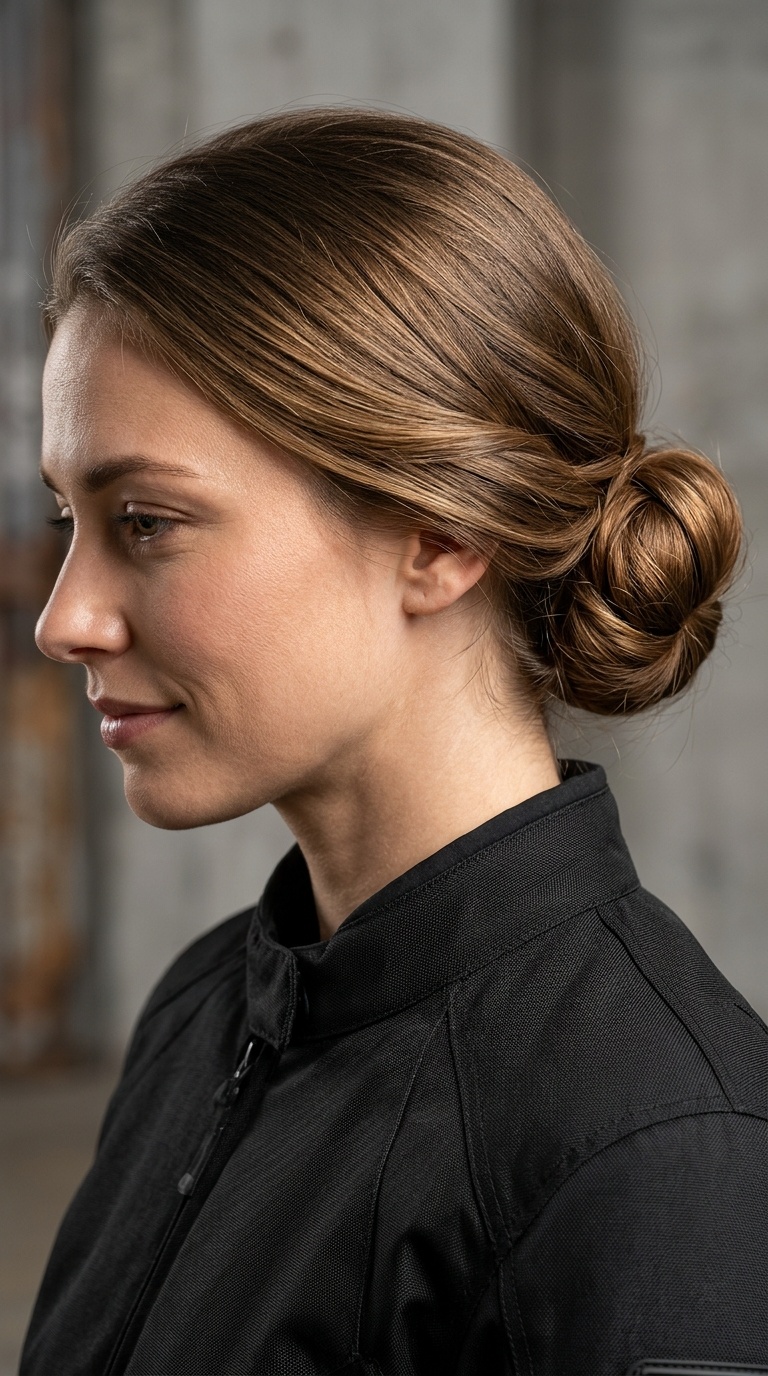 The Classic Low Bun