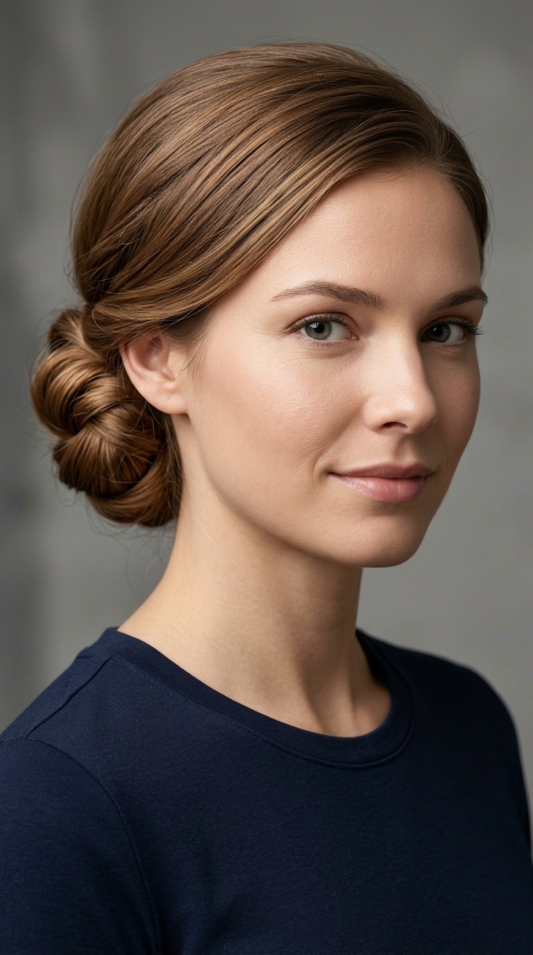 The Classic Low Bun