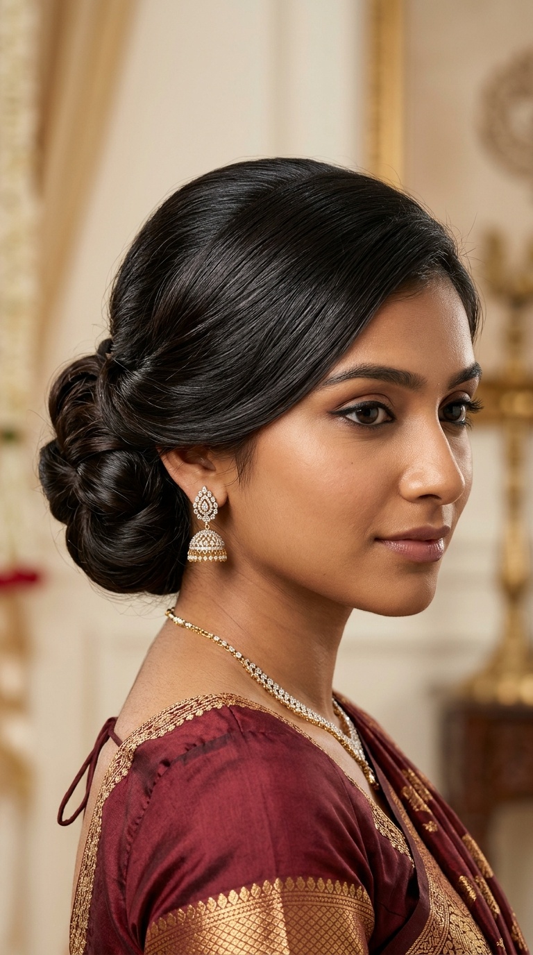 The Classic Low Chignon