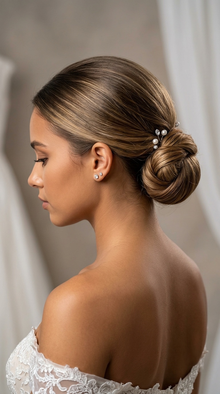 The Classic Low Chignon