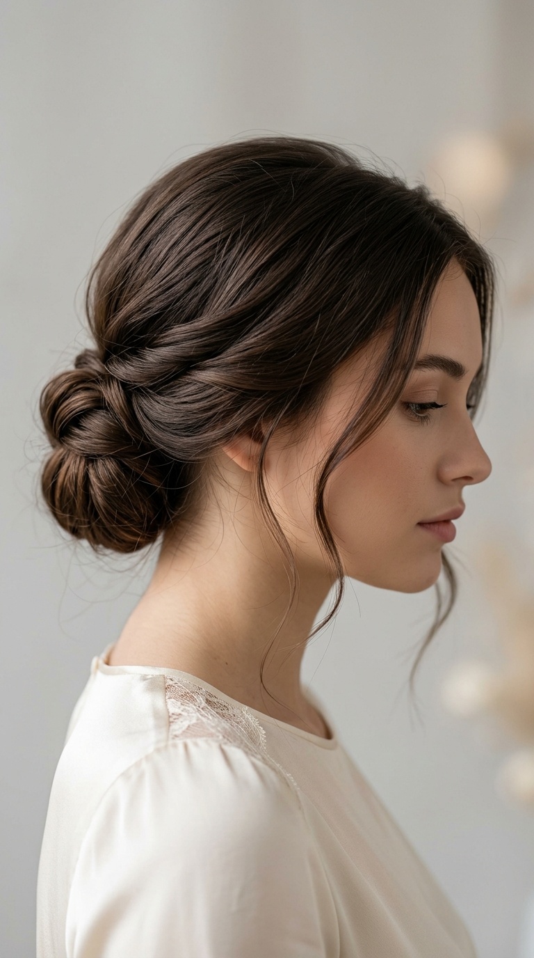 The Classic Low Chignon