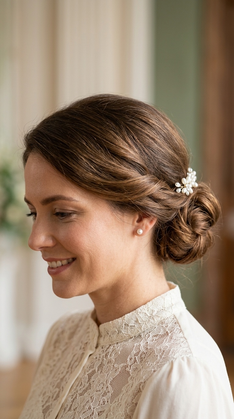 The Classic Low Chignon