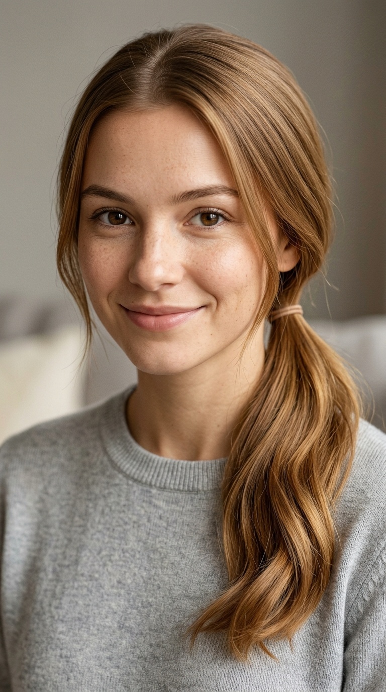 The Classic Low Ponytail