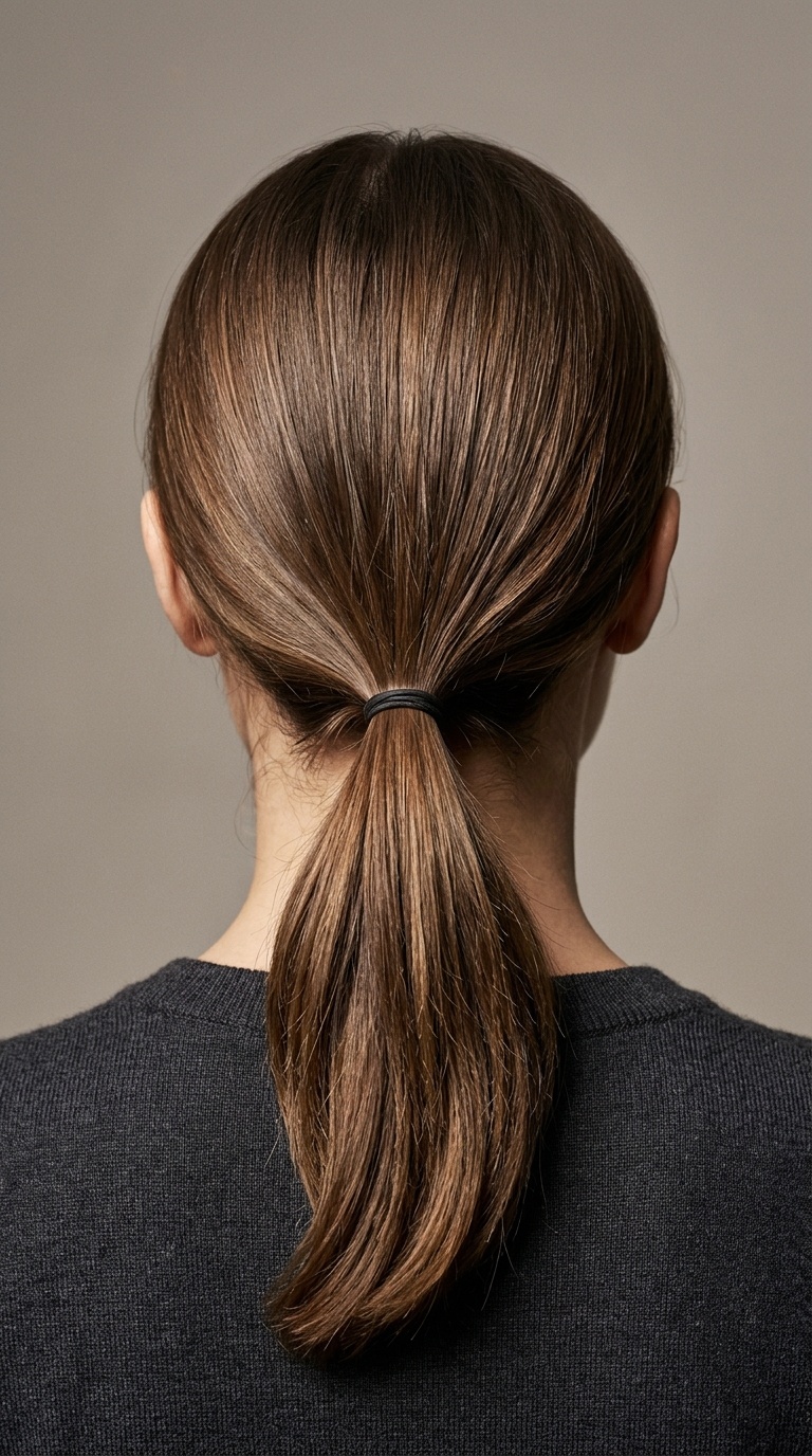 The Classic Low Ponytail