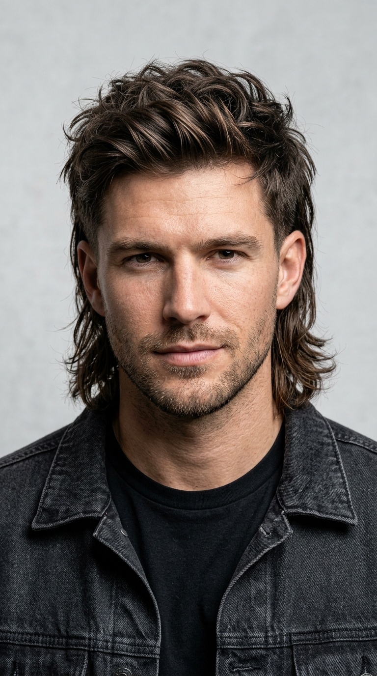 The Classic Low Taper Mullet