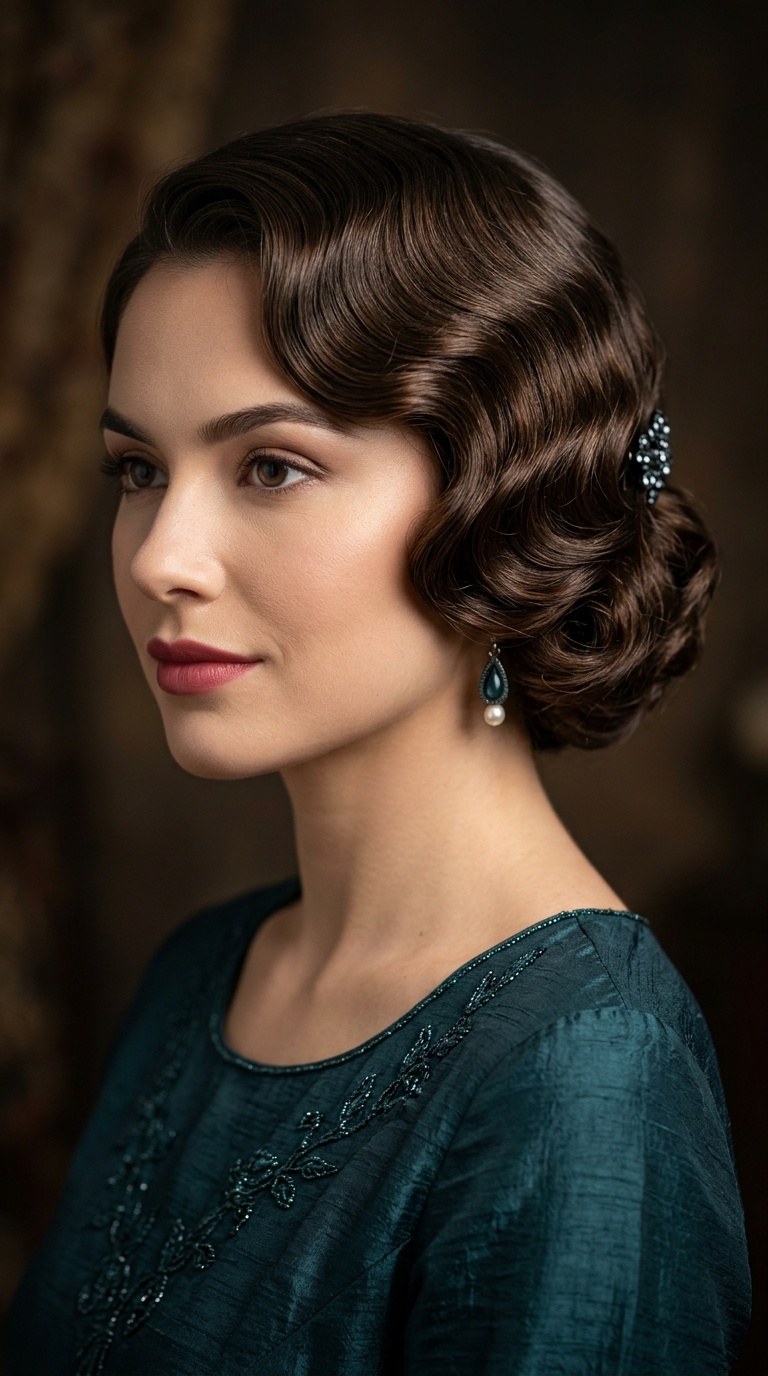 The Classic Marcel Wave Faux Bob