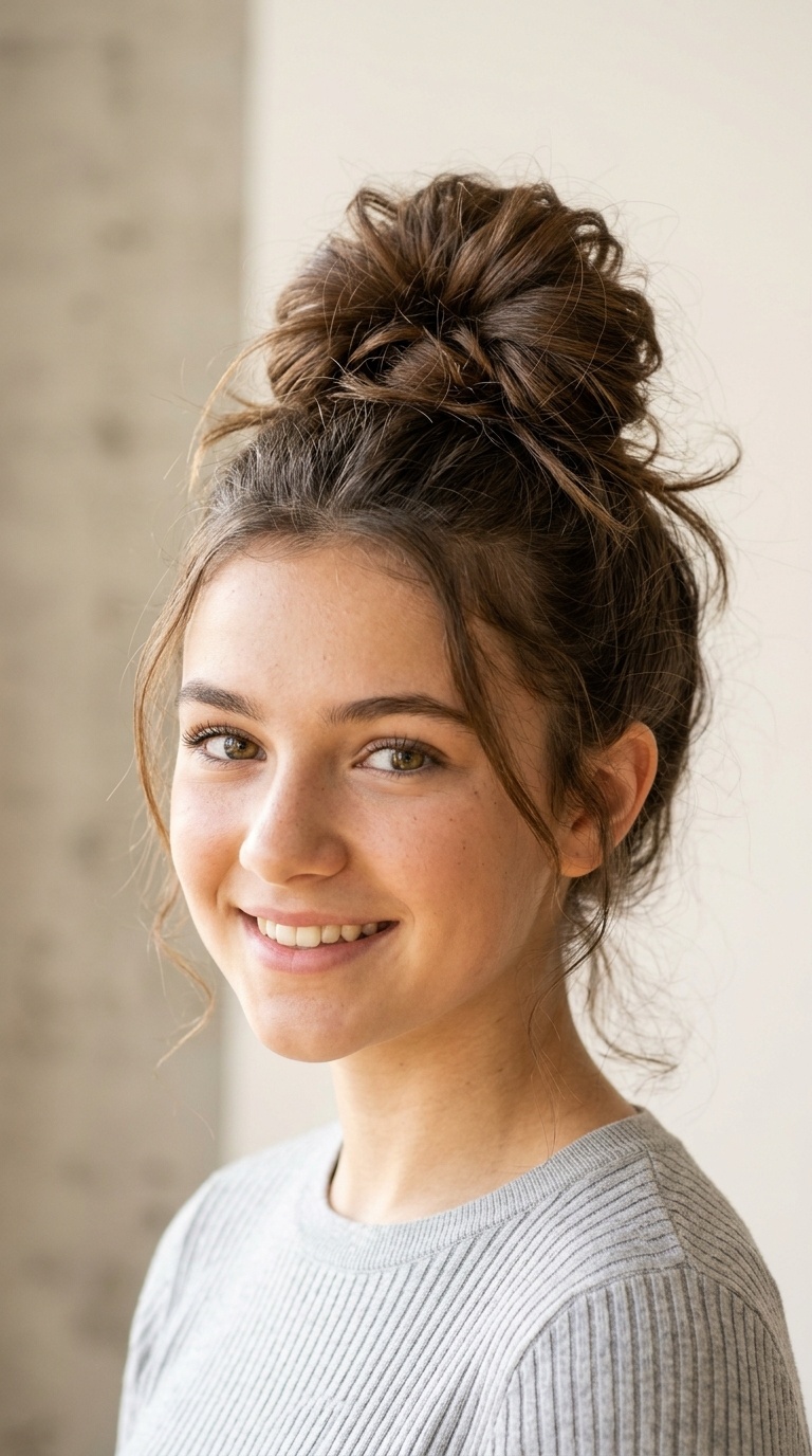 The Classic Messy Bun