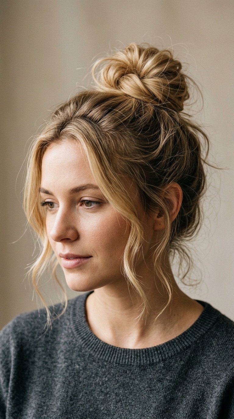 The Classic Messy Bun
