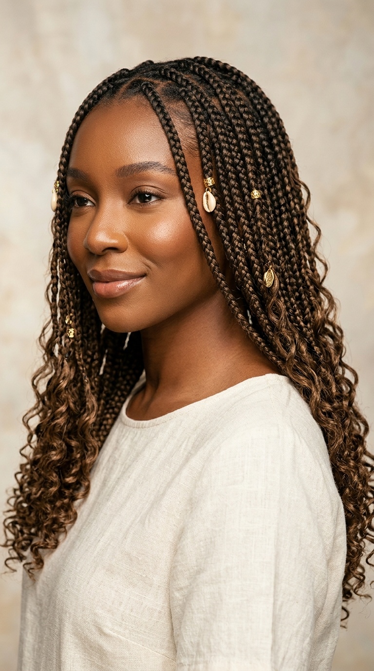 The Classic Mid-Back Goddess Braid