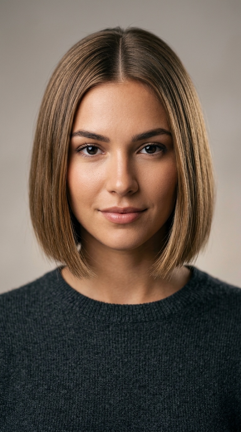 The Classic Middle Part