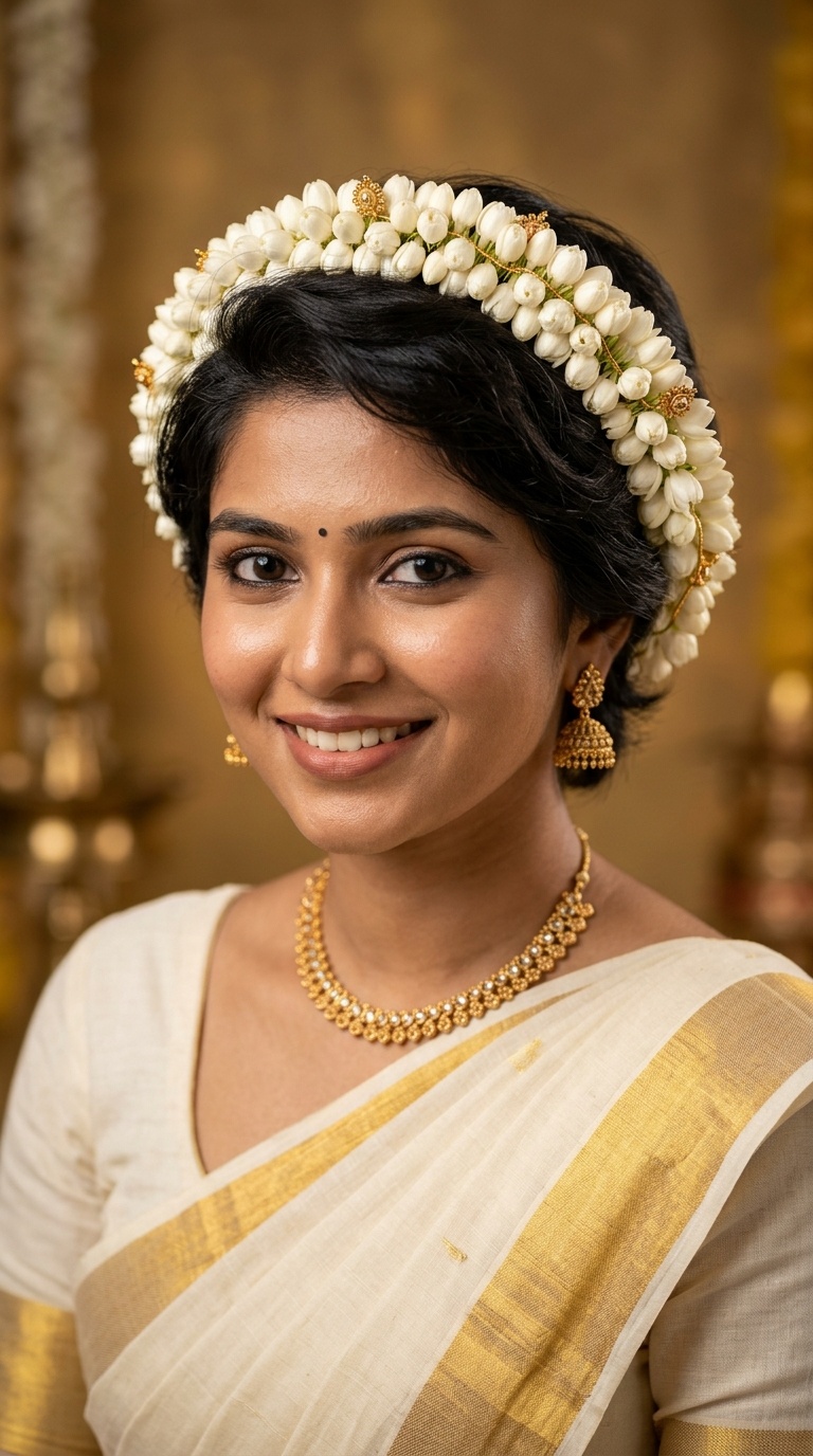 The Classic Mogra Crown