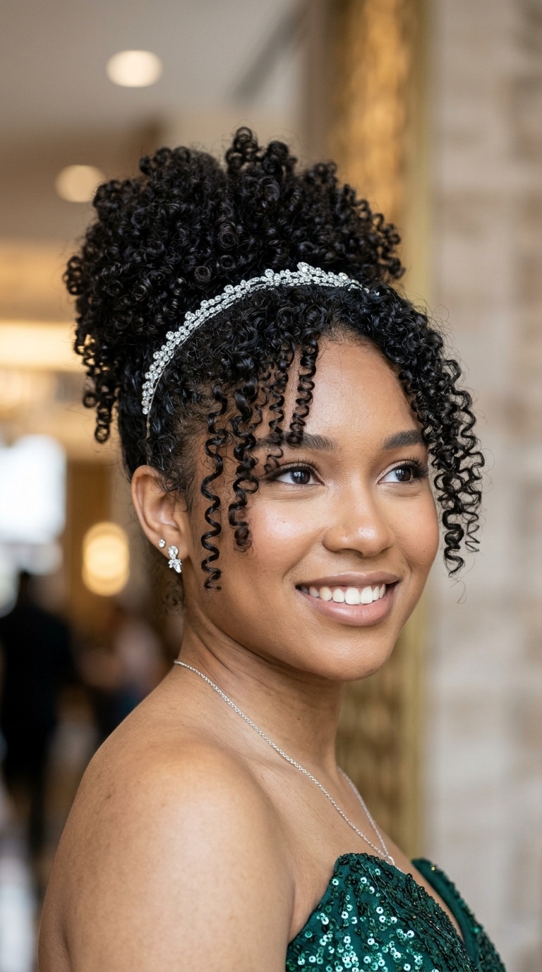 The Classic Pineapple with a Sparkly Headband