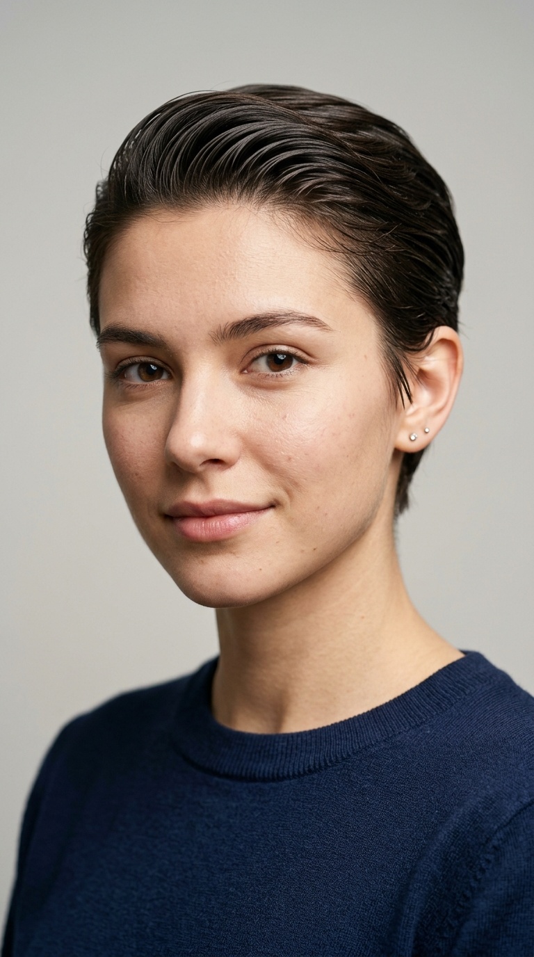 The Classic Pixie Slick-Back
