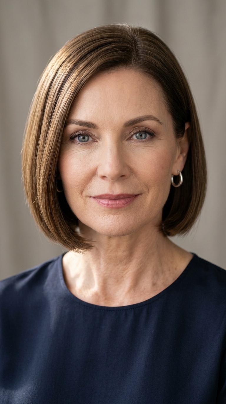 The Classic Polished Bob